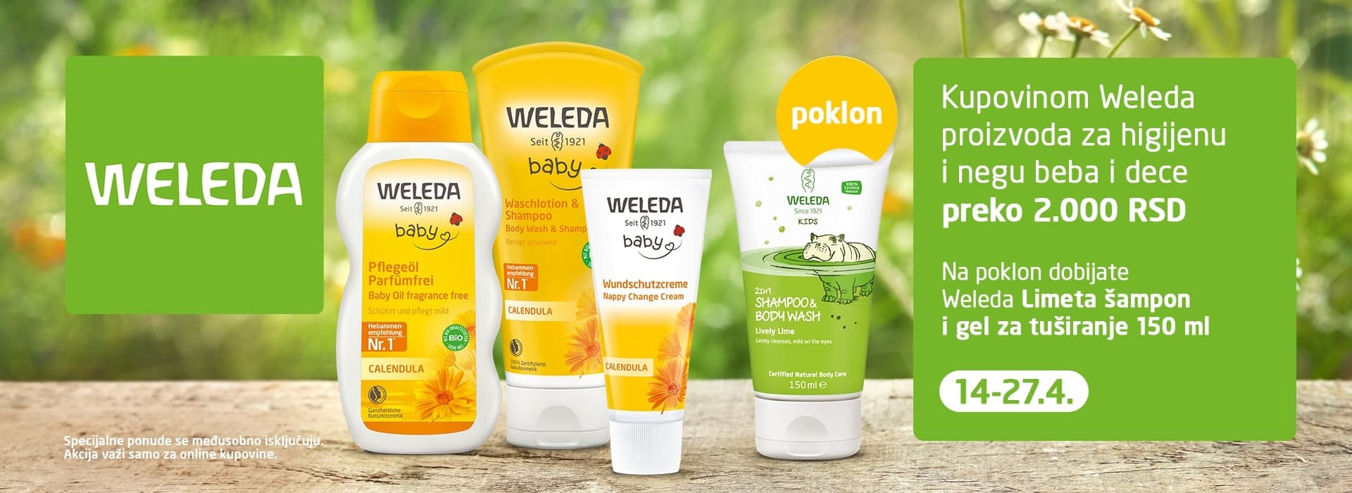 Weleda Baby 04/25 brend - Srbotrade